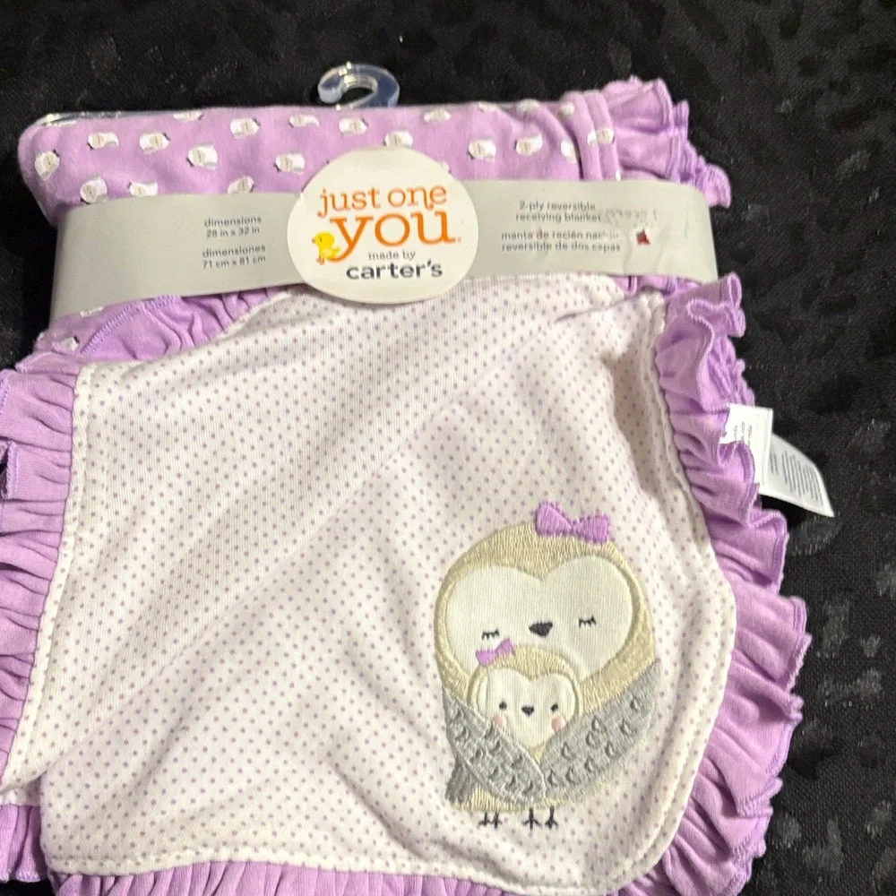 Carter's Purple Owl Diaper Cover